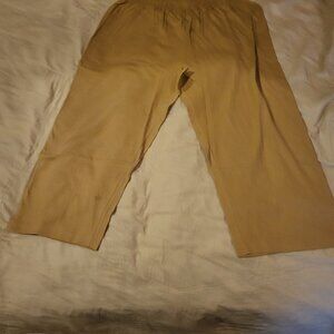 WOMENS CAPRIC STRETCH WAIST  BAND PANTS
